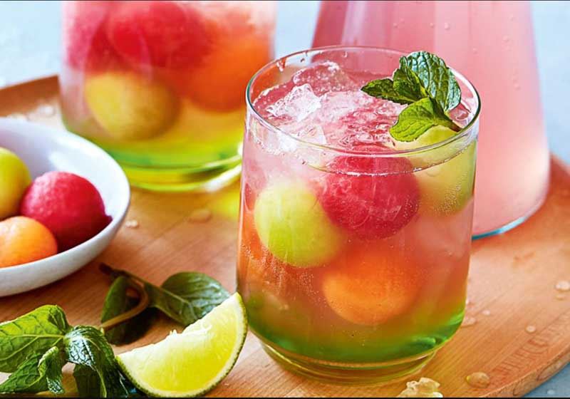 Watermelon and Rum Punch