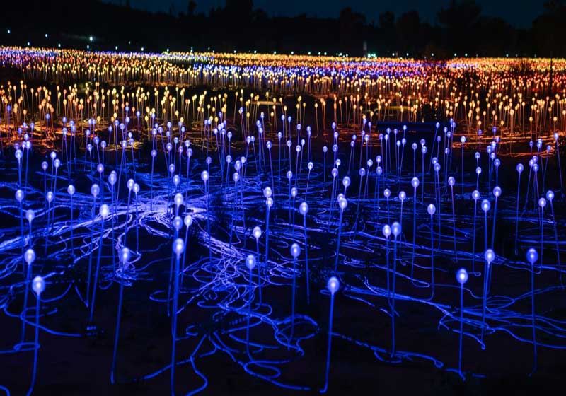 Refurbished Uluru Field of Light Extended to April 2027