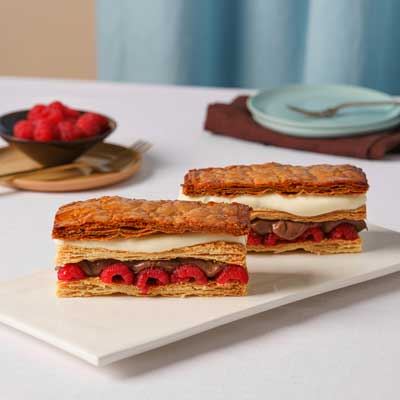 Vanilla Chocolate Mille-feuille - Chef Recipe by Adriano Zumbo